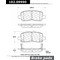 Centric Parts CTEK Brake Pads, 102.09990 102.09990 - alternate 1